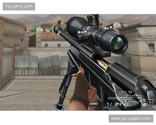 手持枪械点击屏幕狙击潜伏刺客的惊险刺激射击挑战游戏